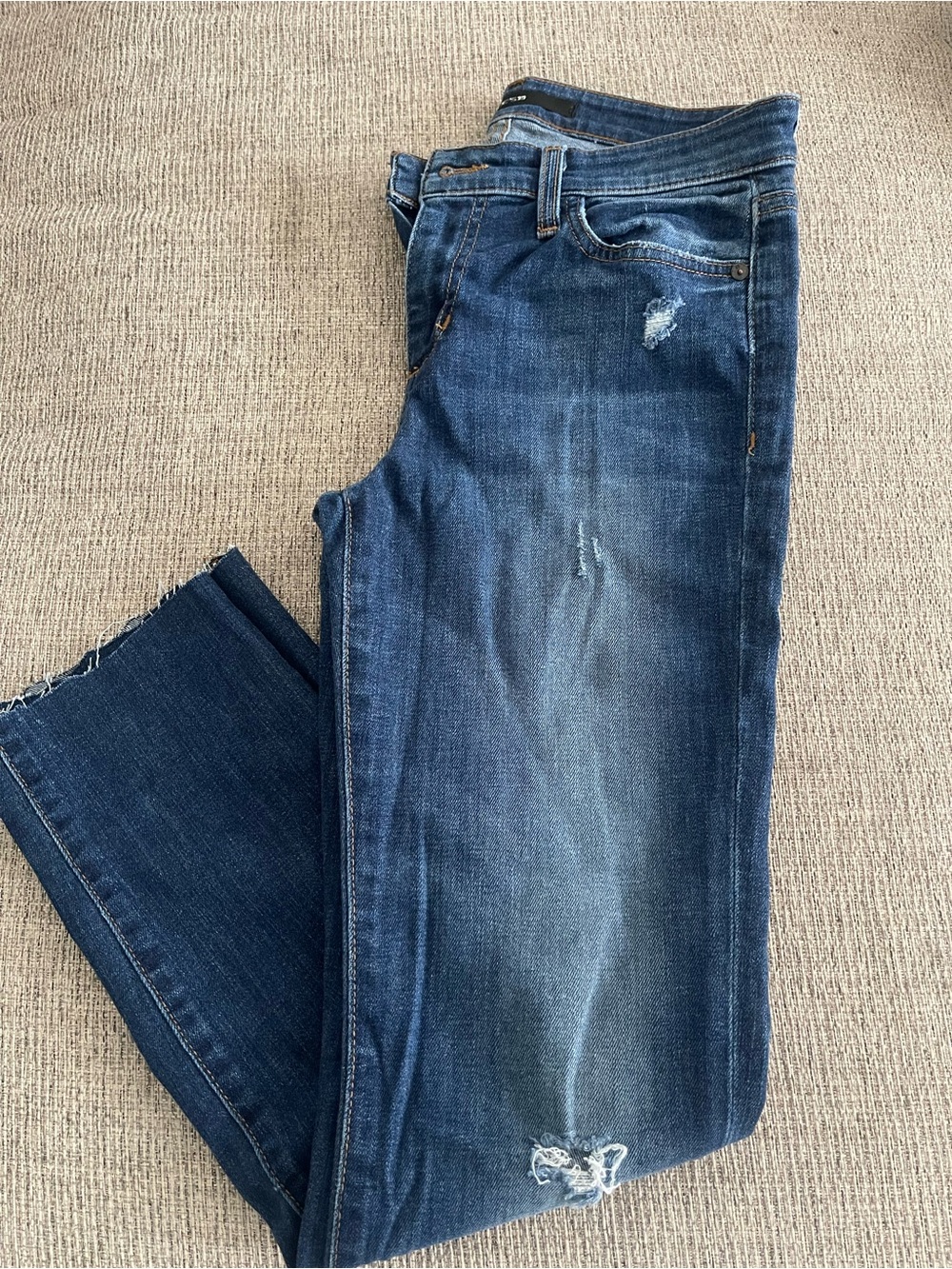 Joe's Jeans Indigo Blue Straight Leg Jeans